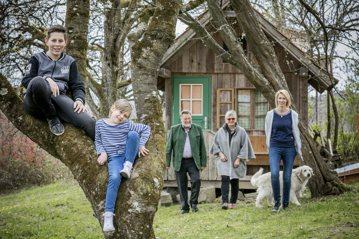 Familie Schöllauf Altes Gehöft am Lormanberg