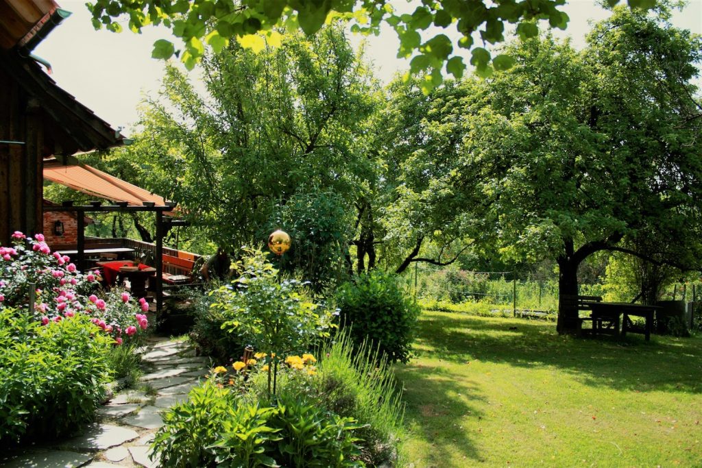 Terrasse Sunnseitn Altes Gehöft am Lormanberg